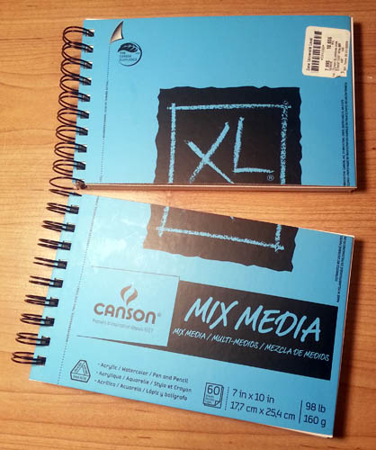 Cheap, Small Sketchbooks – Another Solution